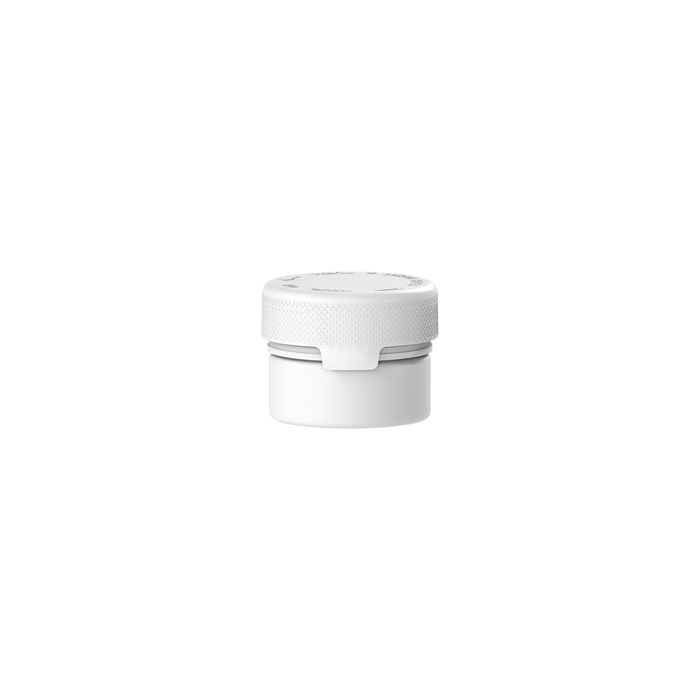 30CC/1FL.OZ/30ML Aviator CR - Container With Inner Seal & Tamper - Opaque White With Opaque White - Copackr.com