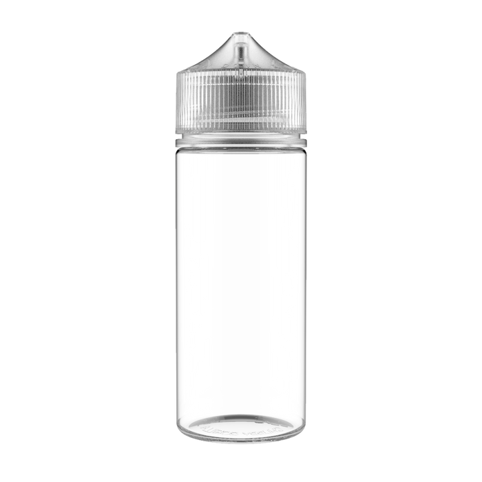 Chubby Gorilla - 120ML Unicorn Bottle - Clear Bottle / Natural Cap - V3 - Copackr.com