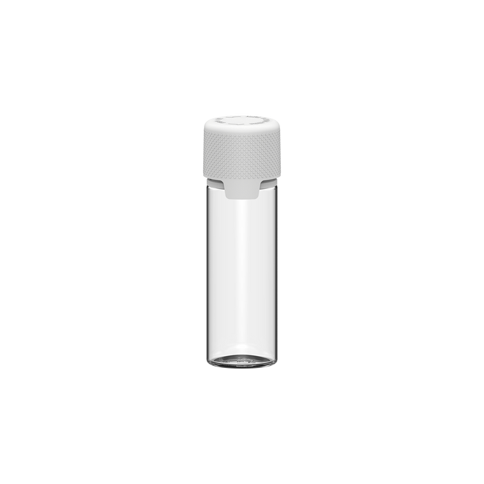 Chubby Gorilla - 50ML Aviator Şişe - Şeffaf Doğal Şişe / Opak Beyaz Kapak