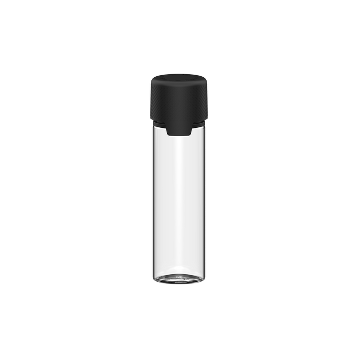 Chubby Gorilla - 60ML Aviator Şişe - Şeffaf Doğal Şişe / Opak Siyah Kapak
