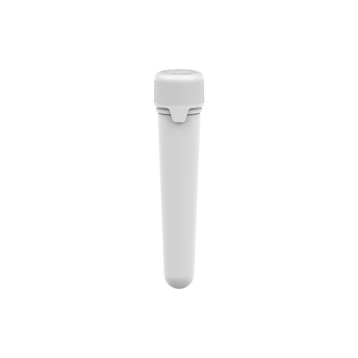 AVIATOR CR - TUBE 100MM WITH INNER SEAL & TAMPER - OPAQUE WHITE WITH OPAQUE WHITE LID - Copackr.com