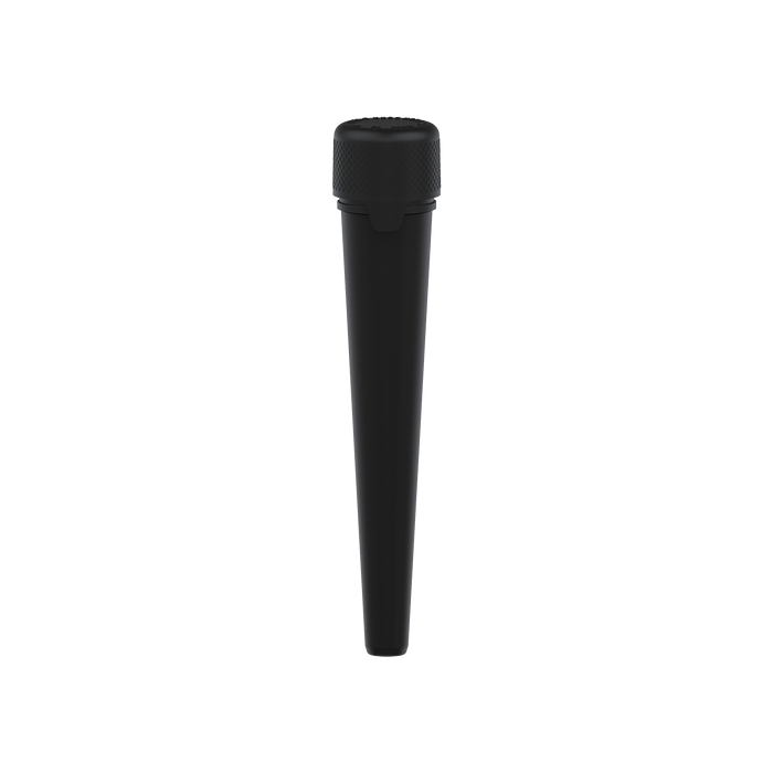 AVIATOR CR - TUBE 113MM WITH INNER SEAL & TAMPER - OPAQUE BLACK WITH OPAQUE BLACK LID - Copackr.com