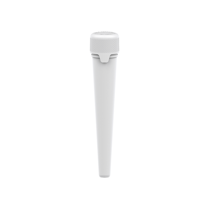 AVIATOR CR - TUBE 113MM WITH INNER SEAL & TAMPER - OPAQUE WHITE WITH OPAQUE WHITE LID - Copackr.com