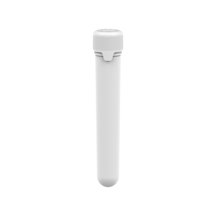 AVIATOR CR - TUBE 120MM WITH INNER SEAL & TAMPER - OPAQUE WHITE WITH OPAQUE WHITE LID - Copackr.com