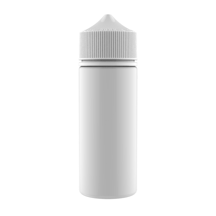 Chubby Gorilla - 120ML Unicorn Bottle - Solid White Bottle / White Cap - V3 - Copackr.com
