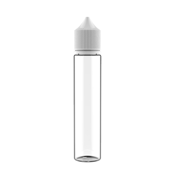 Chubby Gorilla - 75ML Unicorn Bottle - Clear Bottle / White Cap - V3 - Copackr.com