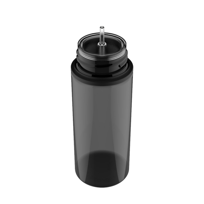 Chubby Gorilla - 120ML Production-Ready Bottle Unicorn - Translucent Black Bottle / Black Cap - V3 