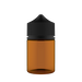 Chubby Gorilla - 60ML Stubby Unicorn Bottle - Amber Bottle / Black Cap - V3 - Copackr.com