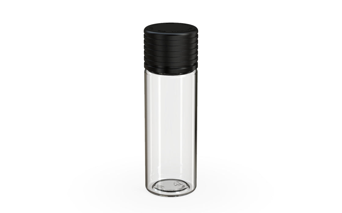 Spiral CR - Tube 65mm - Clear Natural (Transparent) with Opaque Black Lid