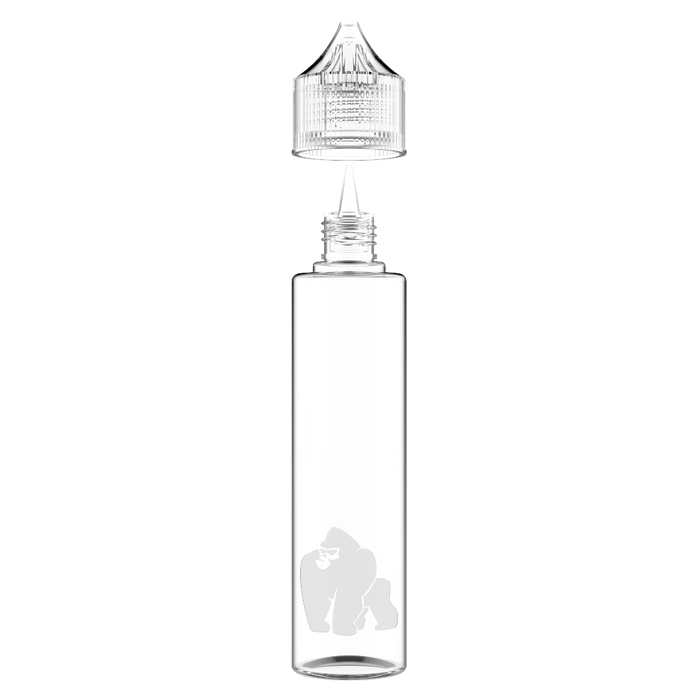 Chubby Gorilla - 60ML "SOFT" Unicorn Bottle - Transparent - Copackr.com