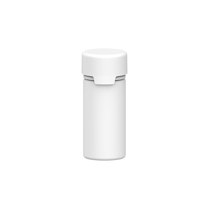 Chubby Gorilla - 100ML Aviator Bottle - Αδιαφανές λευκό μπουκάλι / Αδιαφανές λευκό καπάκι