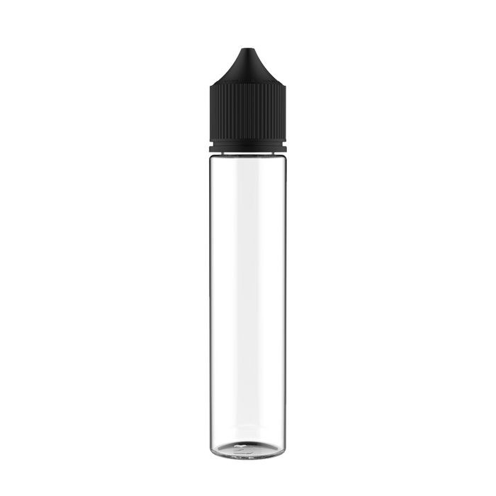 Chubby Gorilla - 75ML Unicorn Bottle - Clear Bottle / Black Cap - V3 - Copackr.com