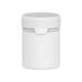 550CC/18.5FL.OZ/550ML Aviator CR - XL Container With Inner Seal & Tamper - Opaque White With Opaque White Lid - Copackr.com