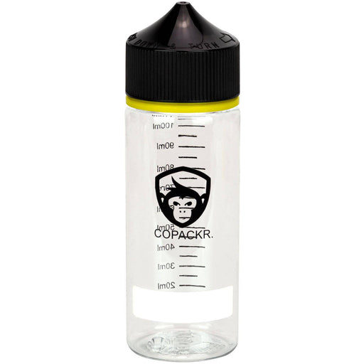Copackr Branded Chubby Gorilla V3 Dropper Bottle : 120 ml Plastic Bottles with Measurement and White Space - Copackr.com